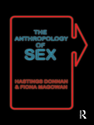 cover image of The Anthropology of Sex
